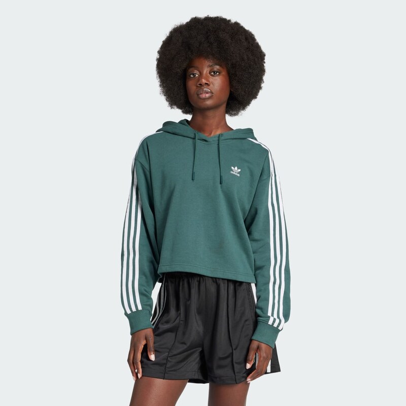 Adidas Adicolor 3-Stripes Short Hoodie 112355805