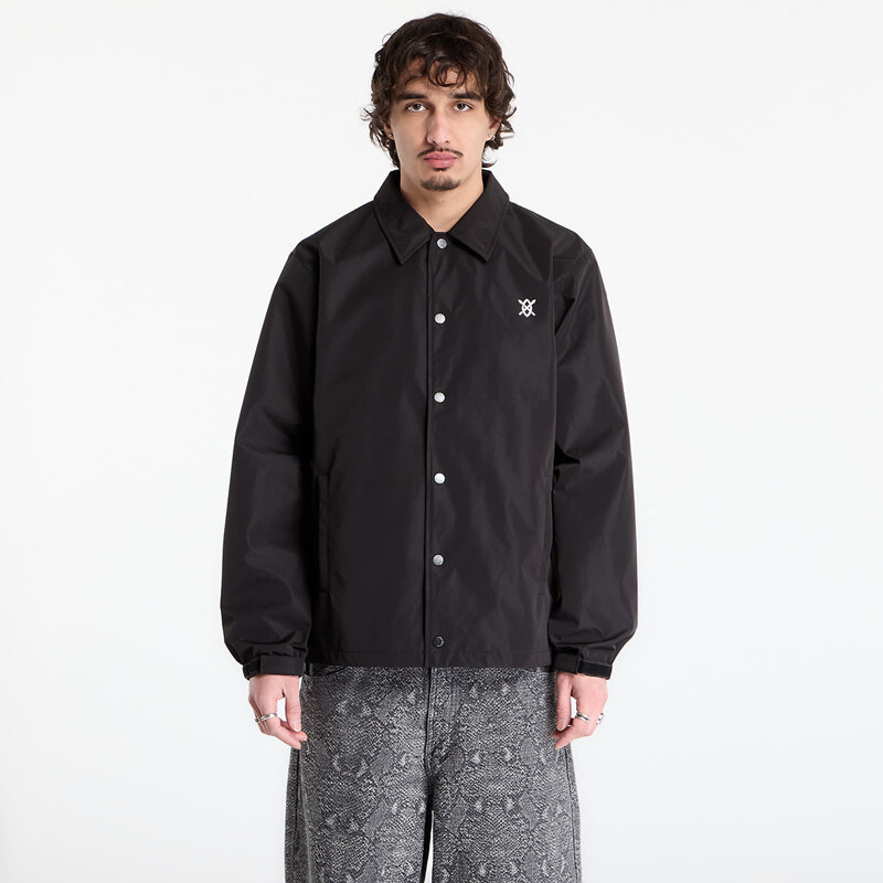 Bunda Daily Paper Alias Dias Coach Jacket Black S
