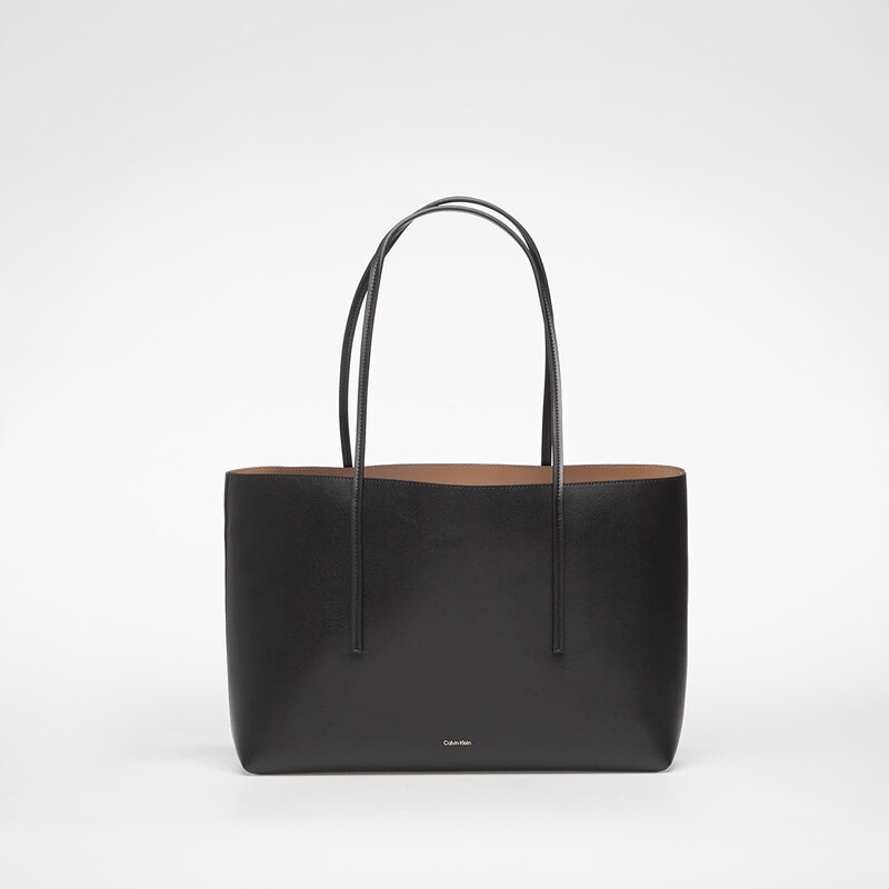 Kabelka Calvin Klein Foil Logo Tote W/ Pouch Black Universal 113109430