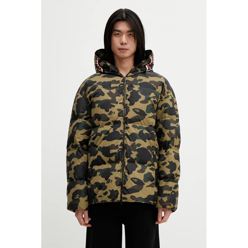 Péřová bunda A Bathing Ape 1st Camo Snowboard Sharkdown