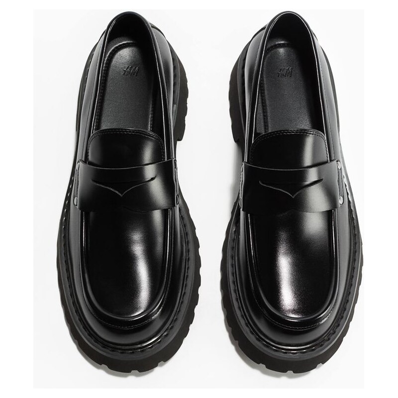 H&M - Robustní mokasíny - černá 108157782