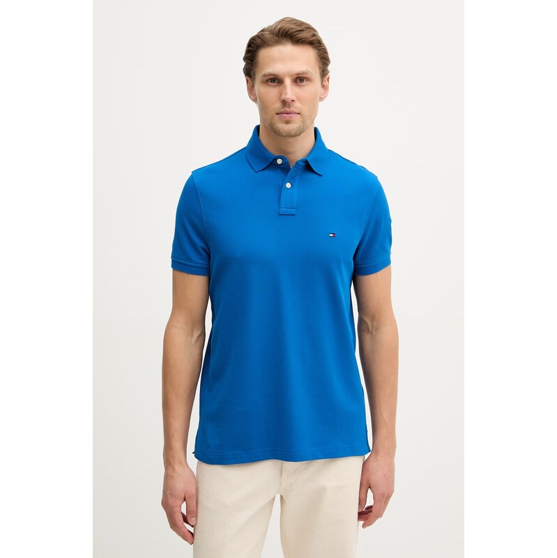 Tommy Hilfiger polo pánské bavlněné s elastanem