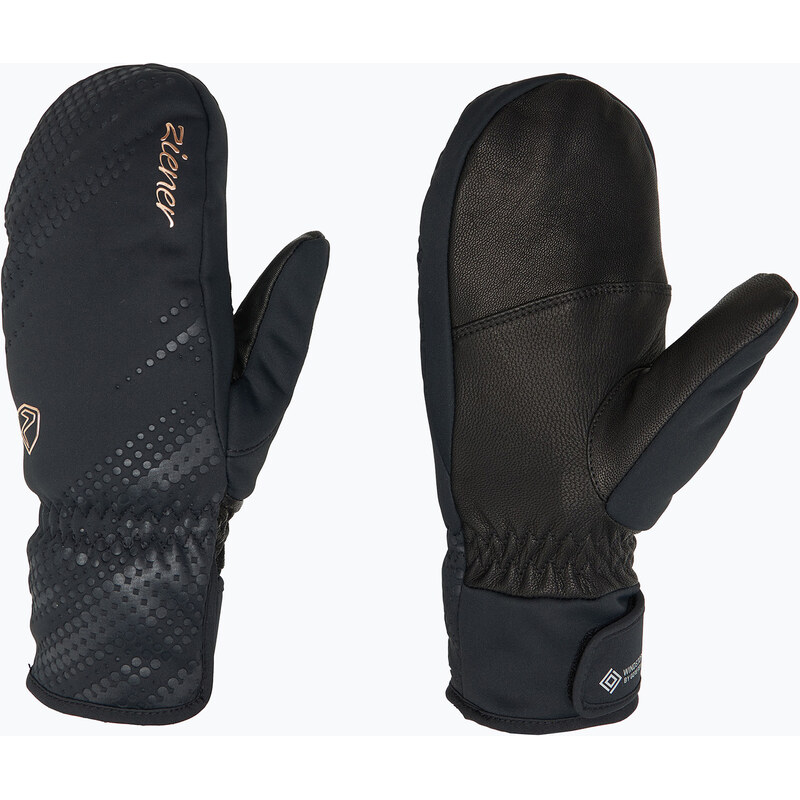Dámské lyžařské rukavice ZIENER Karoia WS PR Mitten black/rose