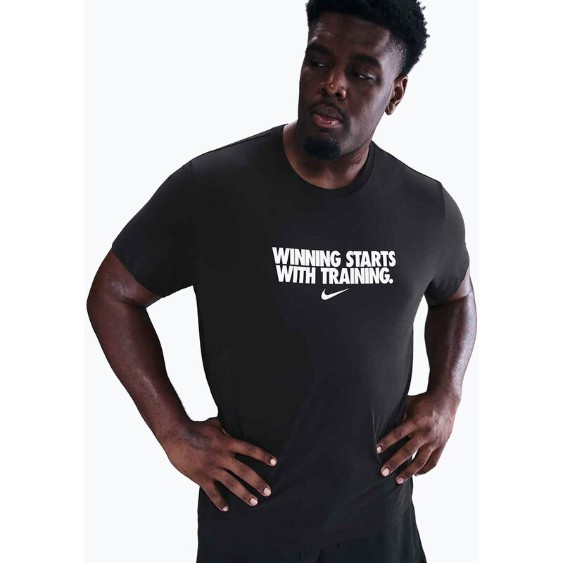 Pánské tričko Nike Dri-Fit Winning black