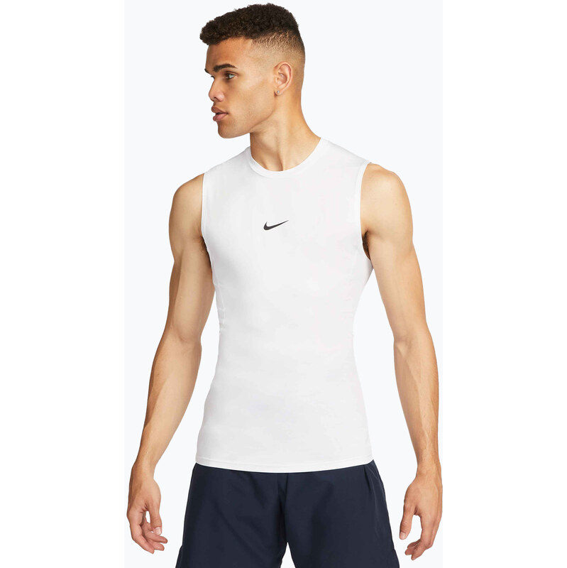 Pánské tričko Nike Pro Dri-Fit Tight Sleeveless Fitness white