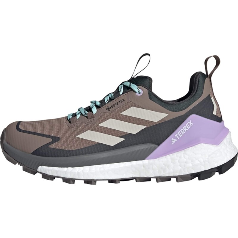 ADIDAS TERREX Polobotky Free Hiker 2.0 hnědá / režná / orchidej