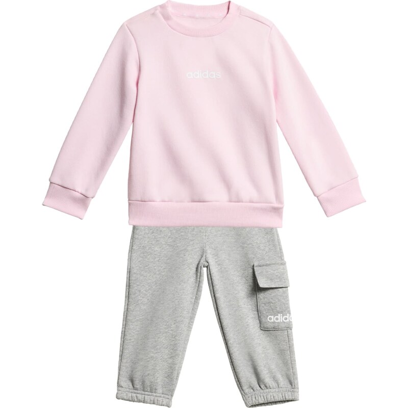 ADIDAS SPORTSWEAR Tepláková souprava Essentials šedý melír /