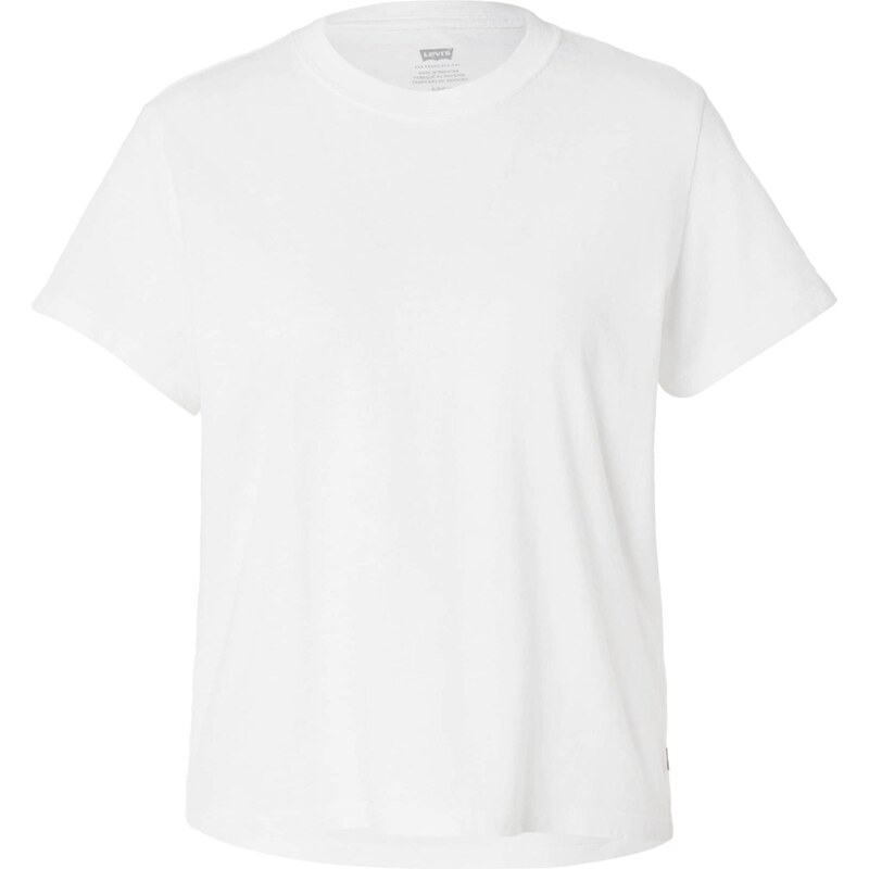 LEVIS  Tričko Favorite Slub Tee bílá