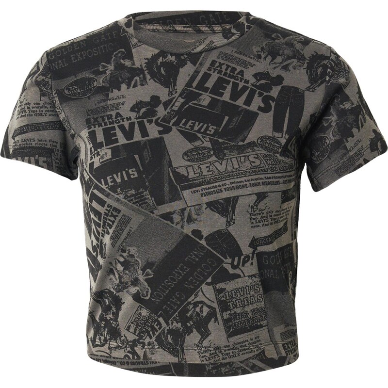 LEVIS  Tričko Graphic Essential Sporty Tee antracitová / barvy