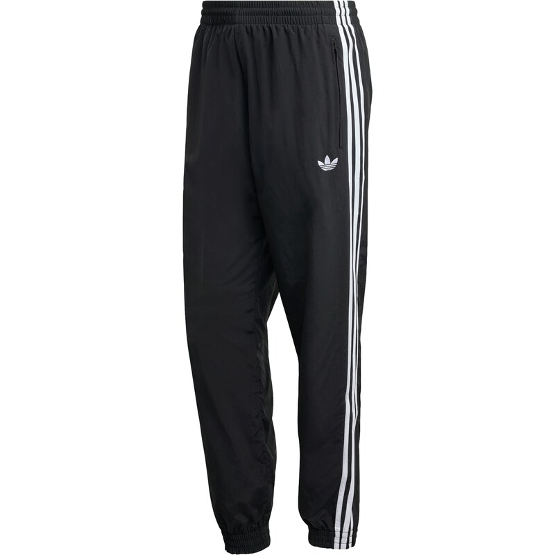 ADIDAS ORIGINALS Kalhoty Firebird černá / bílá