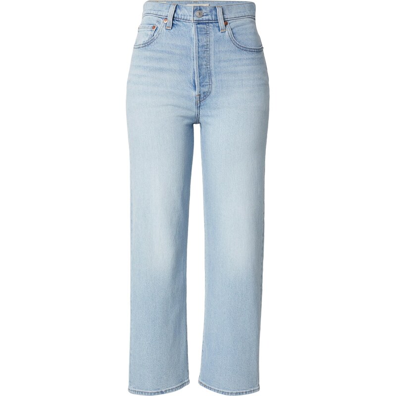 LEVIS  Džíny Ribcage Straight Ankle světlemodrá