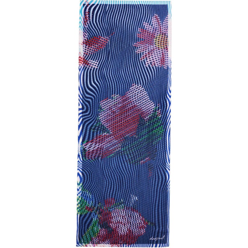 Desigual Šála modrá / námořnická modř / zelená / červená 112363866