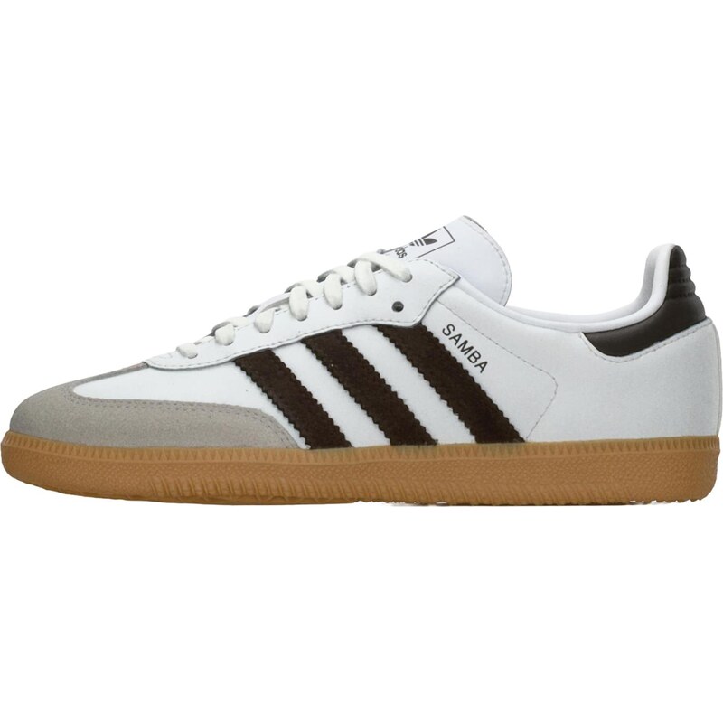 ADIDAS ORIGINALS Tenisky Samba šedobéžová / černá / bílá