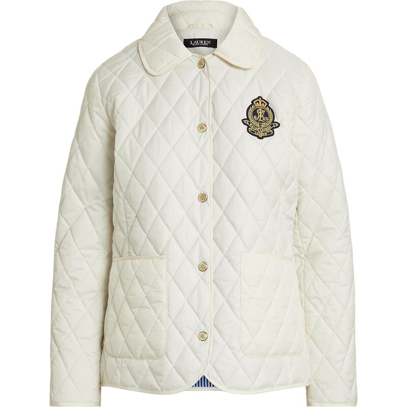 Lauren Ralph Lauren Přechodná bunda IRIDESCENT krémová 112364103