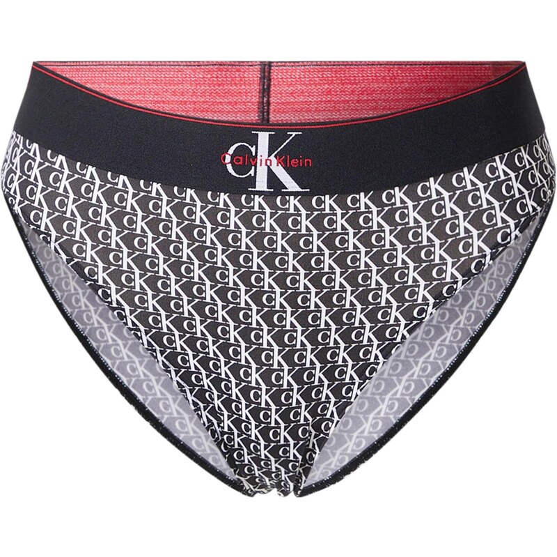 Calvin Klein Underwear Kalhotky červená / černá / bílá