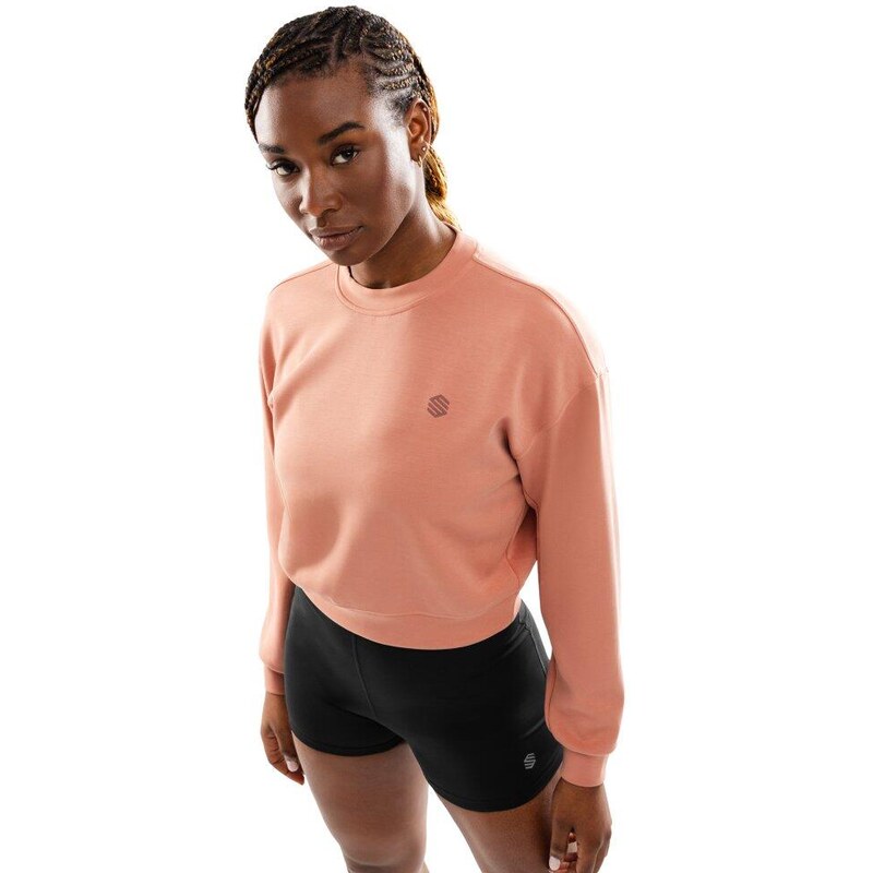 SIROKO Dámská tréninková crop top mikina Pinnacle 110465281