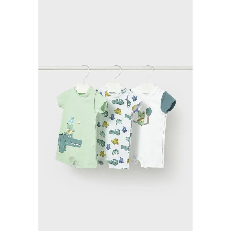Mayoral Newborn Dětské rampery Mayoral Newborn 3-pack