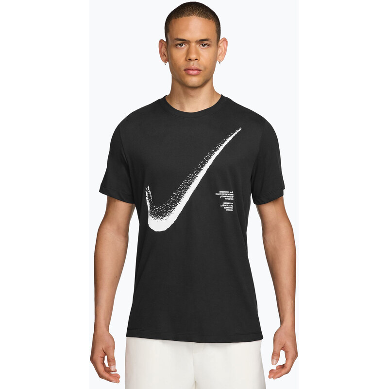 Pánské tréninkové tričko Nike HBR Dri-FIT black/white