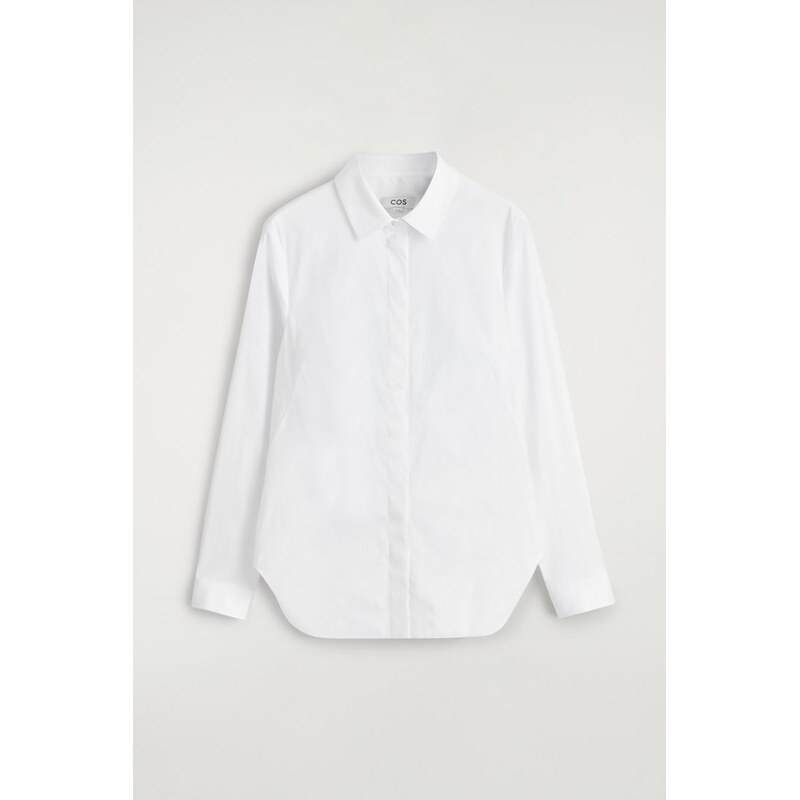H&M - Klasická bavlněná košile - bílá 112367344