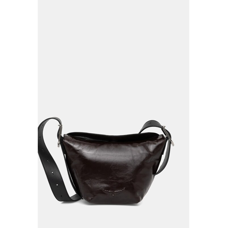 Zadig&Voltaire Kožená kabelka ZADIG&VOLTAIRE BABY JANE VINTAGE