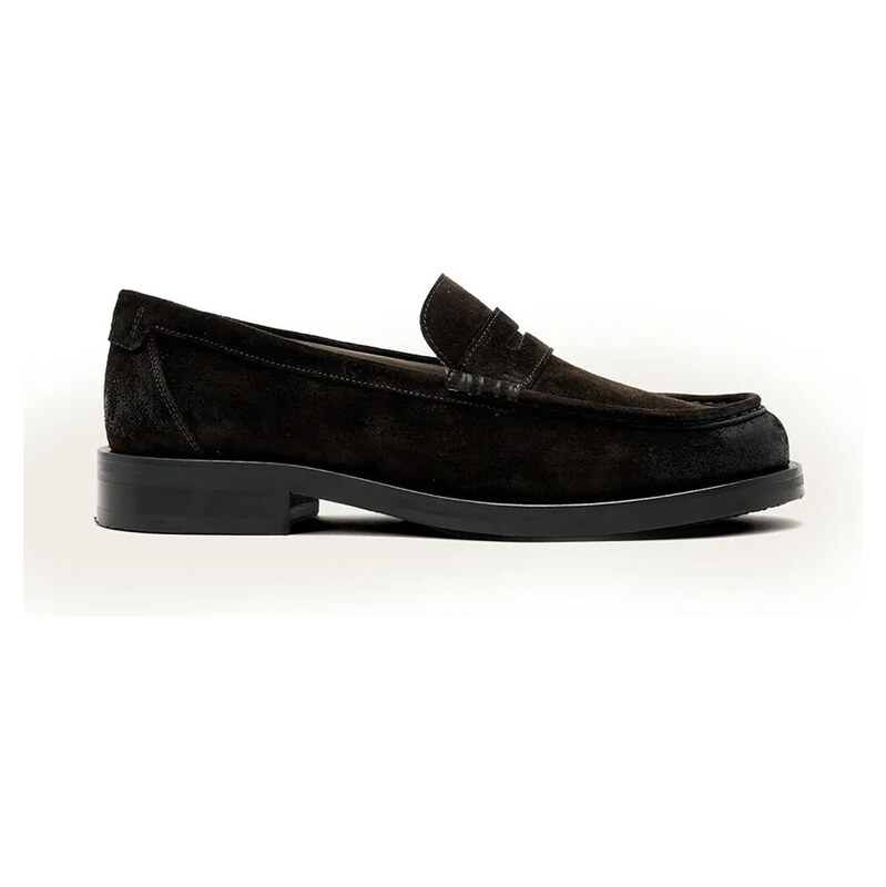 AllSaints Semišové mokasíny AllSaints Bloom Suede Loafer