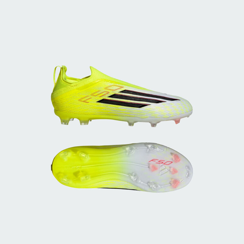 Adidas Dětské kopačky F50 ELITE bez tkaniček na pevný povrch