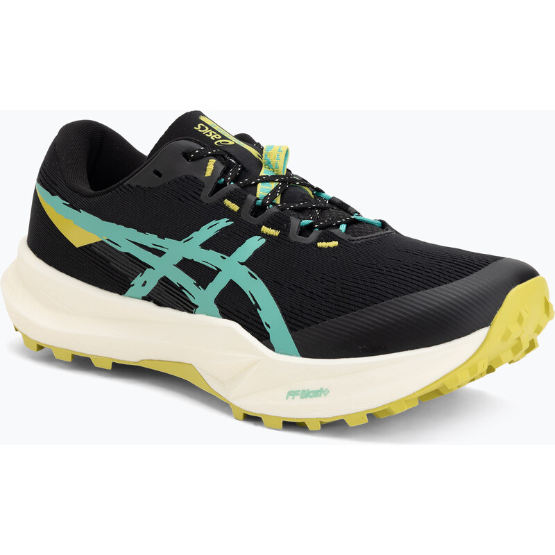Pánské běžecké boty ASICS Fuji Lite 6 black/aurora green