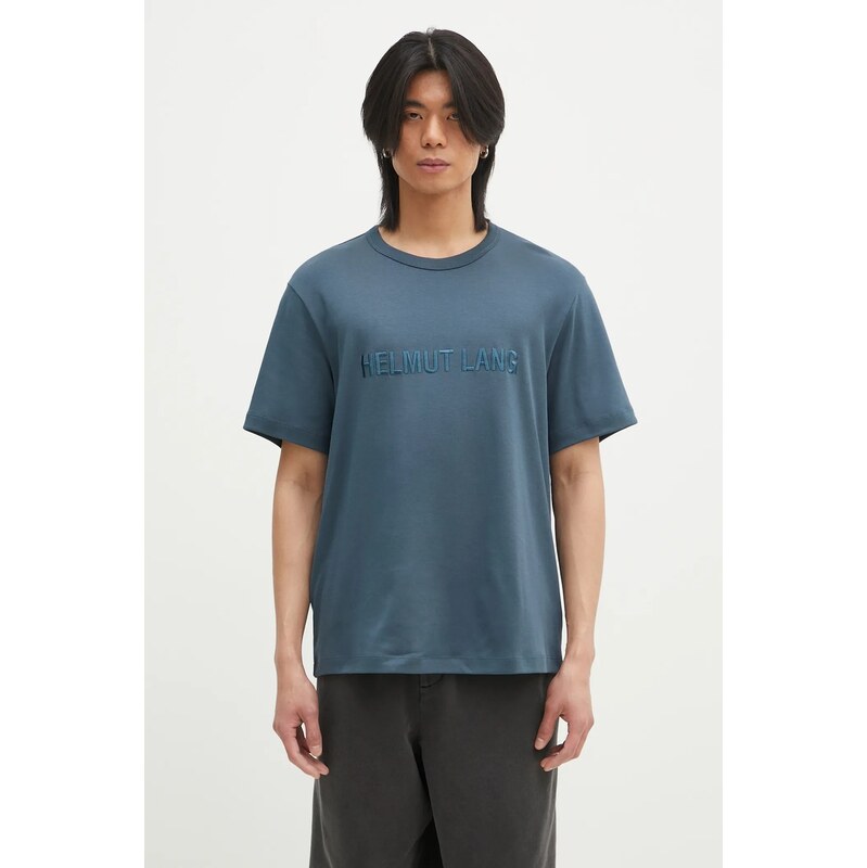Helmut Lang Bavlněné tričko Helmut Lang Logo Ov Tee.Hvy Ever