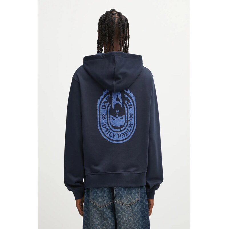 Daily Paper Bavlněná mikina Daily Paper Candle Label Hoodie