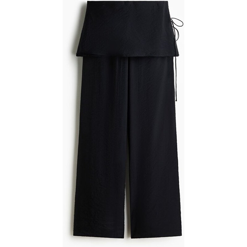 H&M - Kalhotys vrchní sukní - Černá