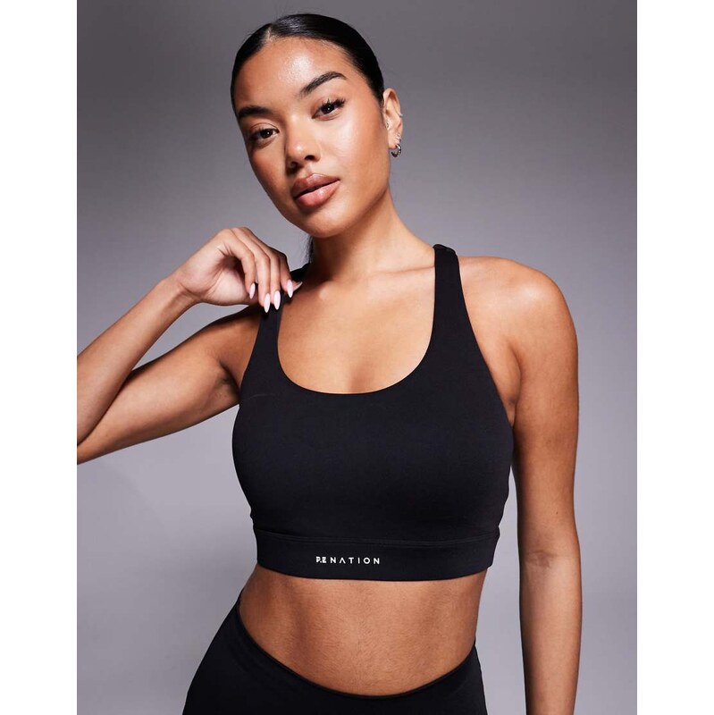 PE Nation Frequency tank in black