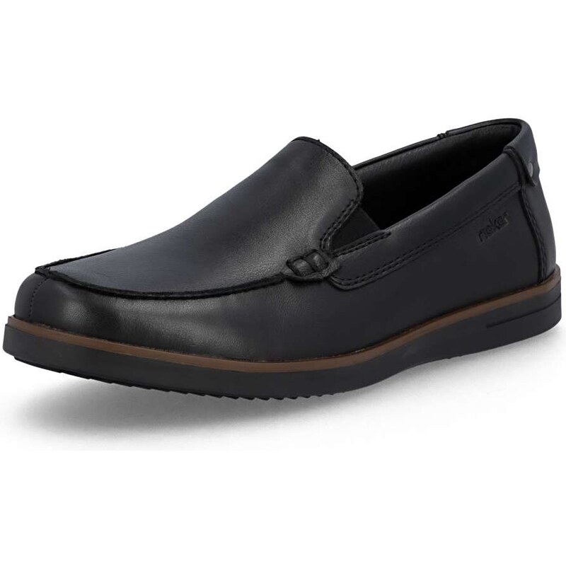 Pánské mokasíny RIEKER B2352-00 černá