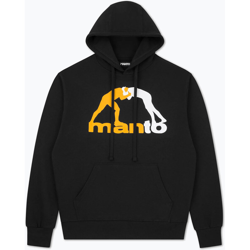 Pánská mikina MANTO Logo Hoody black