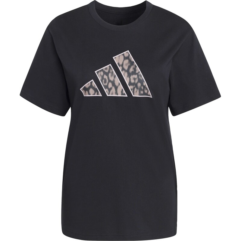 ADIDAS SPORTSWEAR Funkční tričko Animal Graphic šedobéžová /