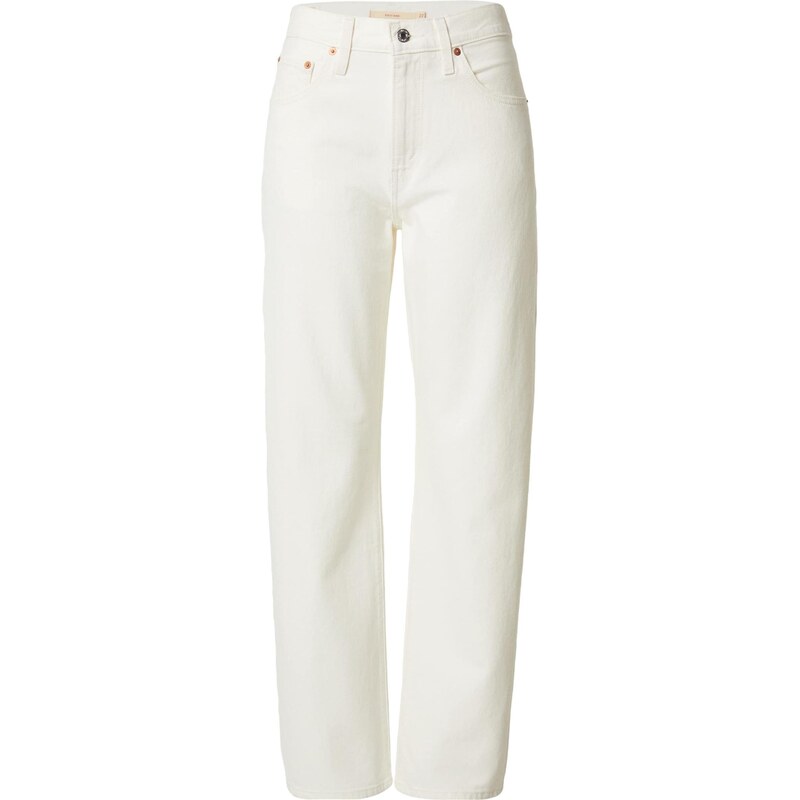 LEVIS  Džíny EASY DAD bílá džínovina