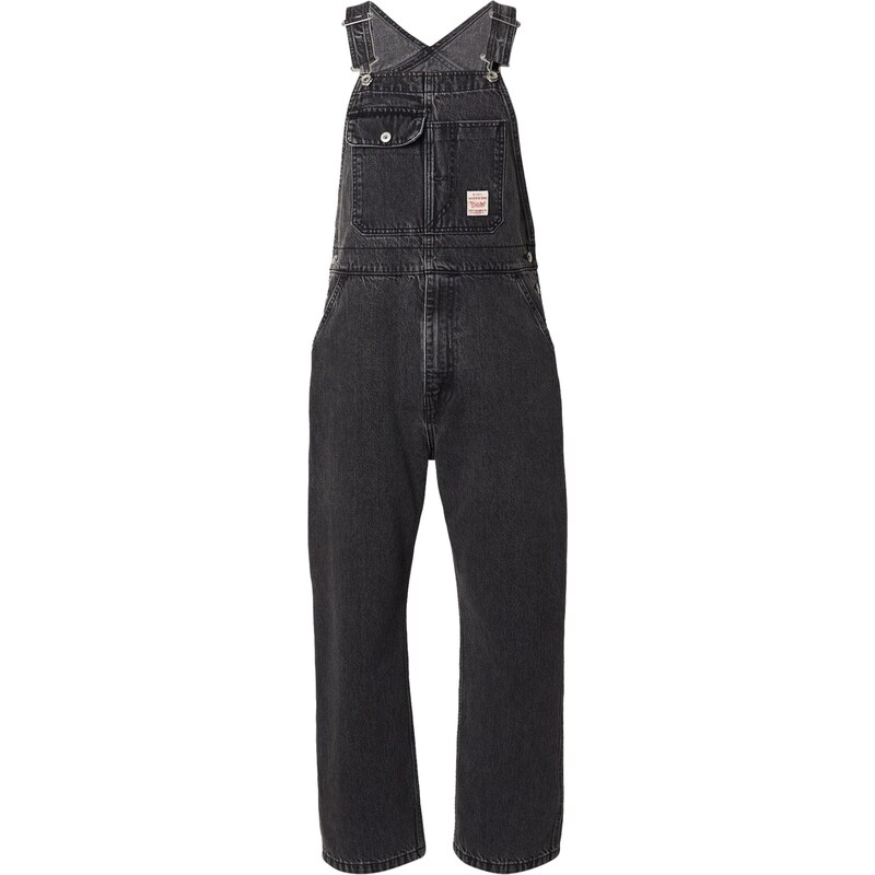 LEVIS  Džíny s laclem Loose Overalls černá