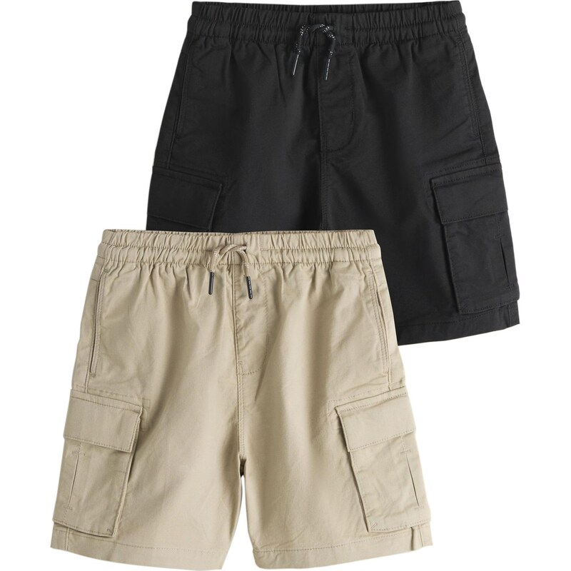 Next Kalhoty khaki / černá