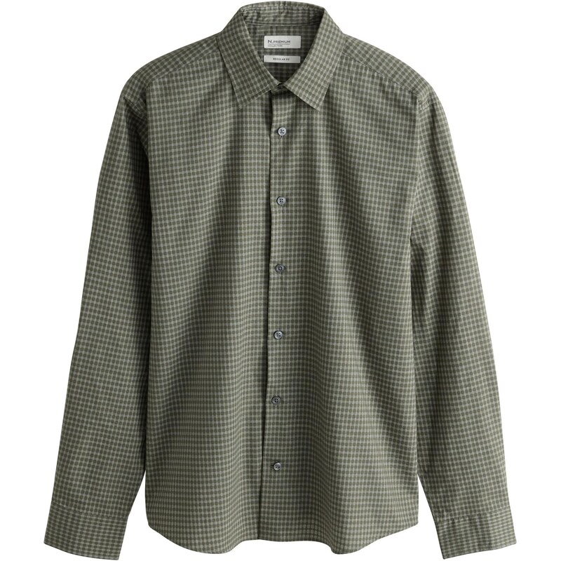 Next Košile khaki / olivová