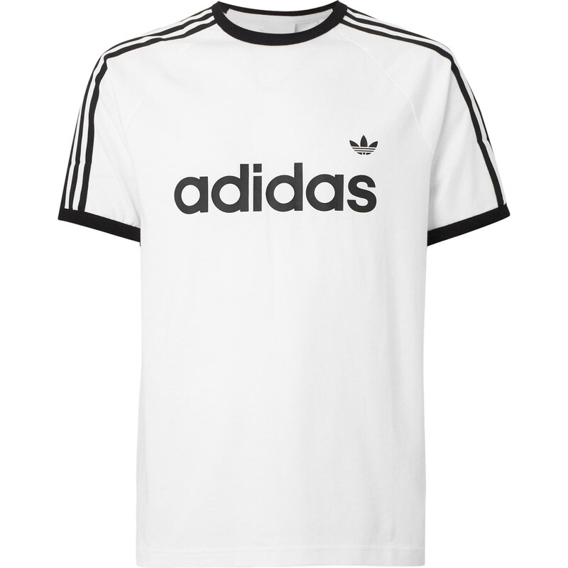 ADIDAS ORIGINALS Tričko Ringer černá / bílá