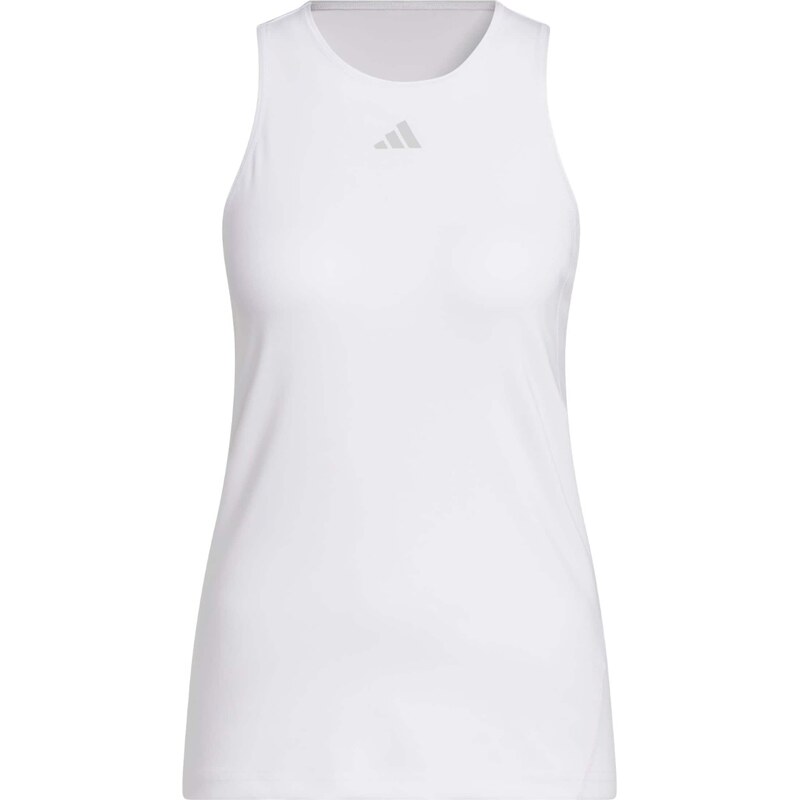 ADIDAS PERFORMANCE Sportovní top 'Club' světle šedá / bílá