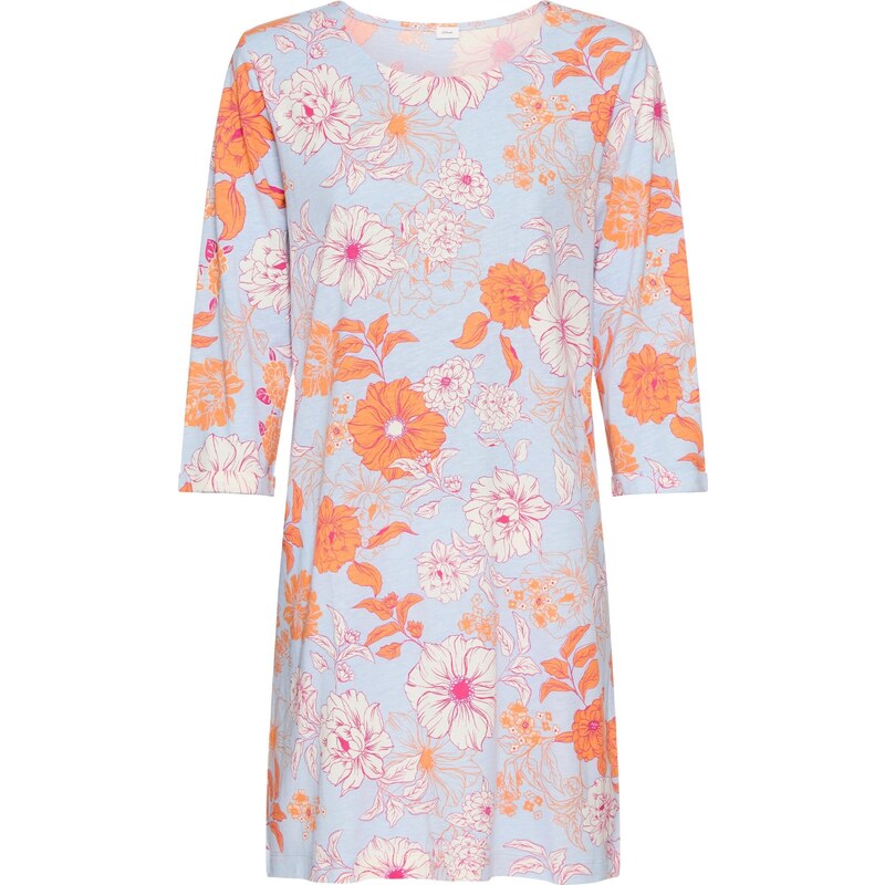 s.Oliver Noční košilka světlemodrá / oranžová / pink / offwhite 112389859
