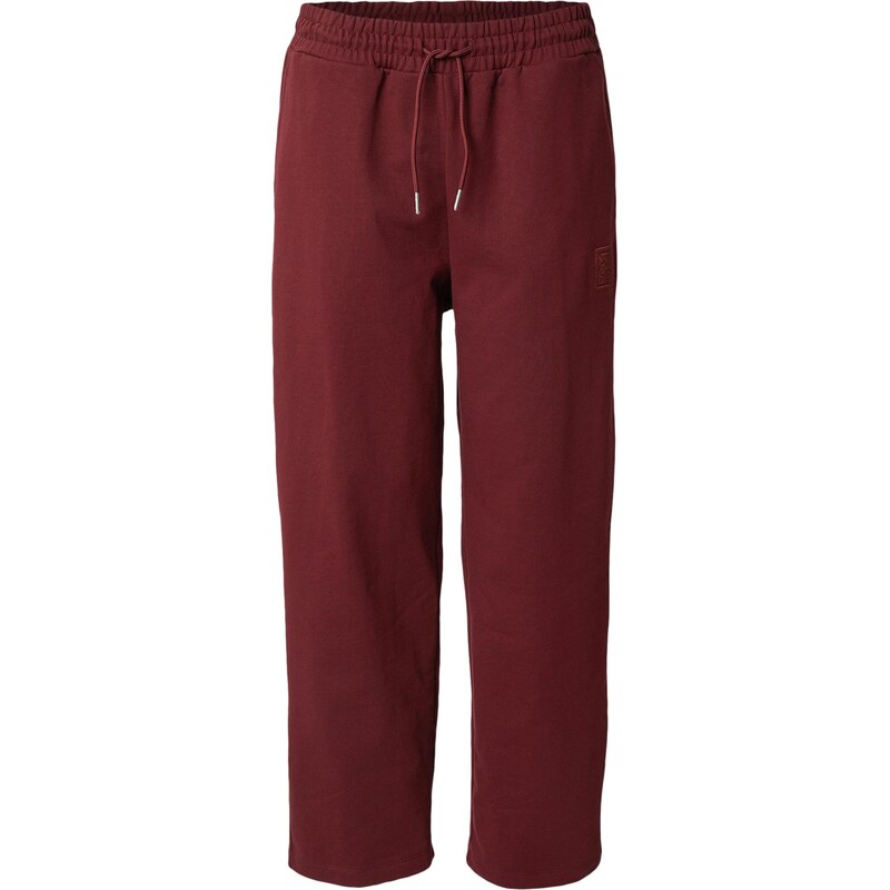 Calvin Klein Kalhoty ohnivá červená