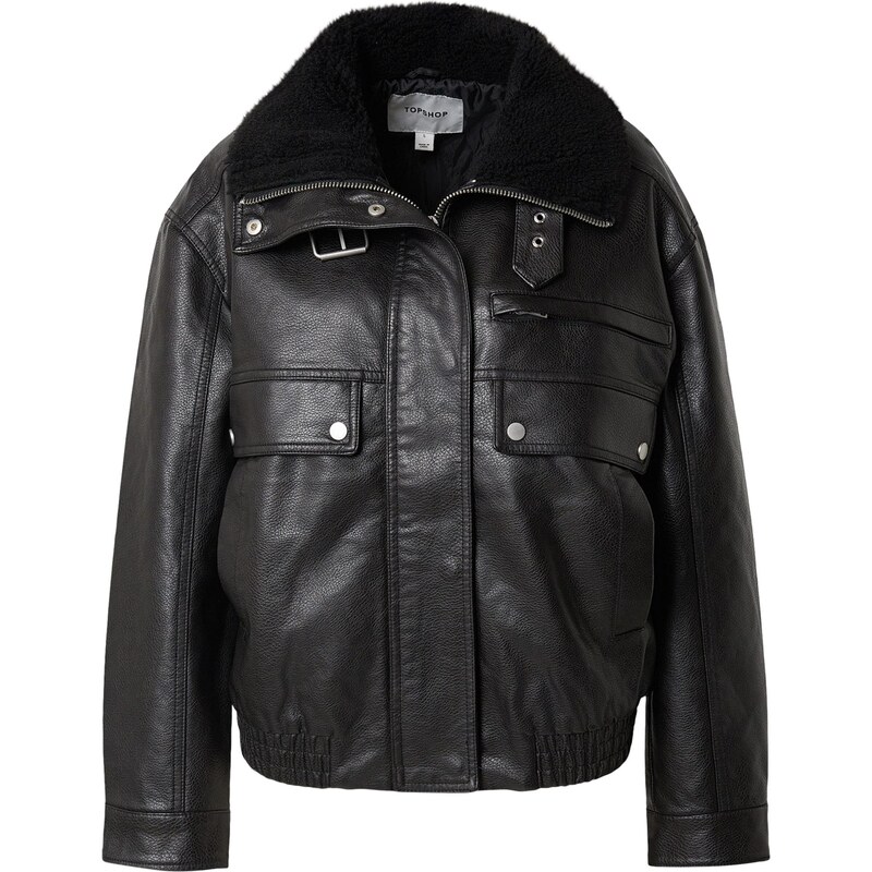 TOPSHOP Přechodná bunda OLIVIA černá 112389954