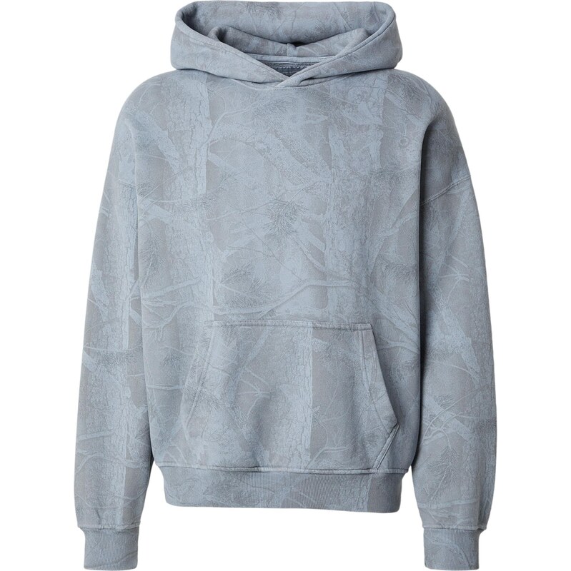 Abercrombie & Fitch Mikina ESSENTIAL kouřově modrá / chladná