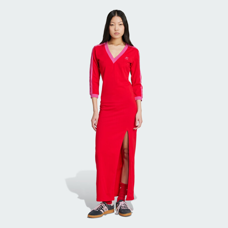Adidas Maxi šaty Adicolor Classics 3-Stripes 112561637