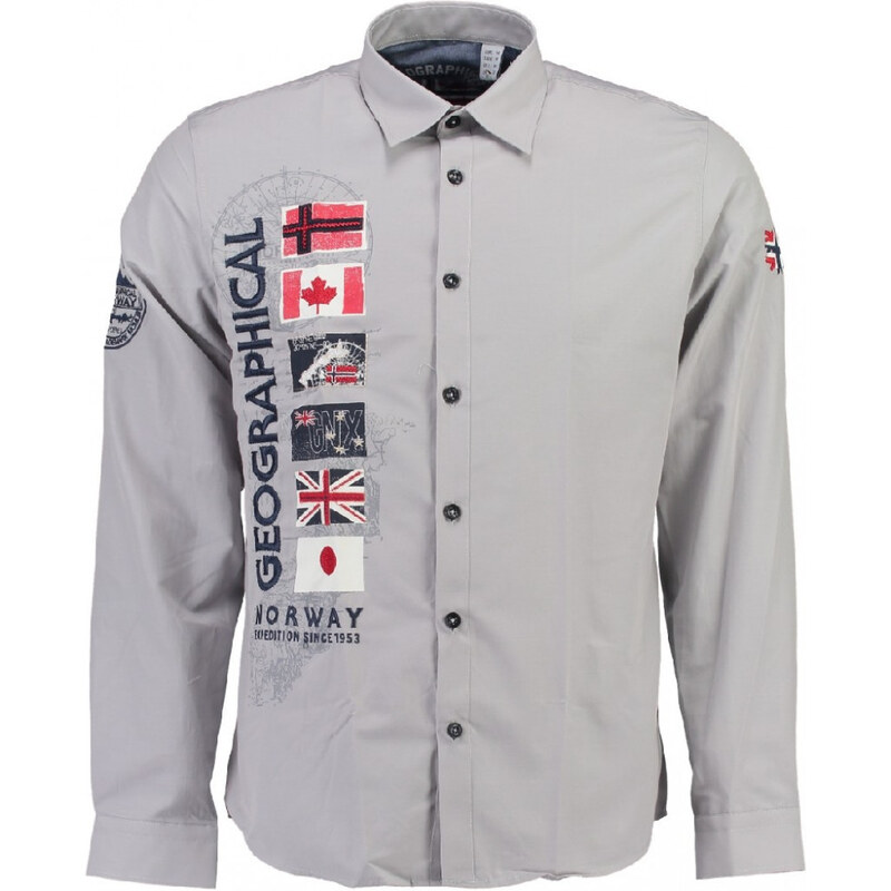 GEOGRAPHICAL NORWAY košile pánská ZERABATI LS MEN 100