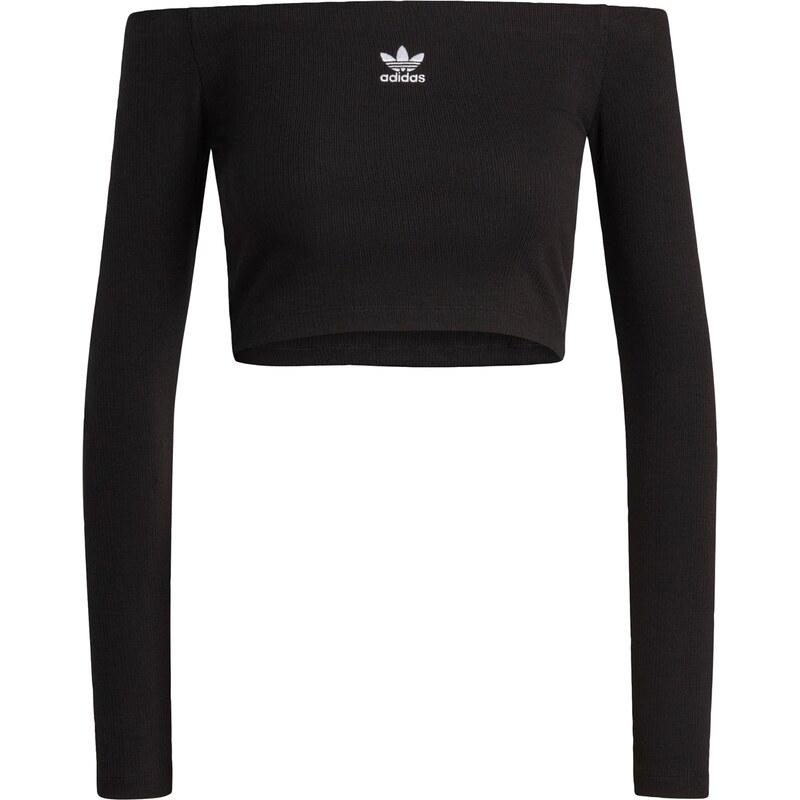 ADIDAS ORIGINALS Tričko Essentials černá / bílá