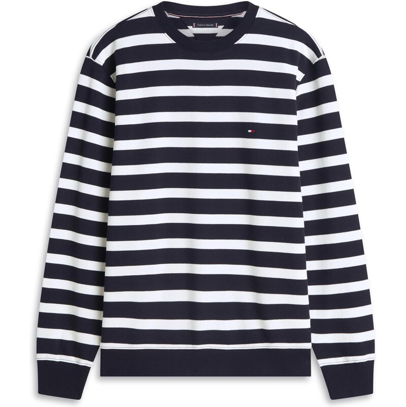 TOMMY HILFIGER Mikina 'ESS' námořnická modř / bílá