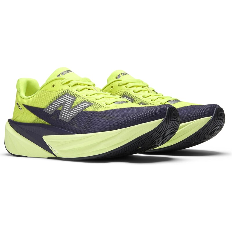 new balance Běžecká obuv 'FuelCell Rebel v5' svítivě žlutá / tmavě šedá / černá