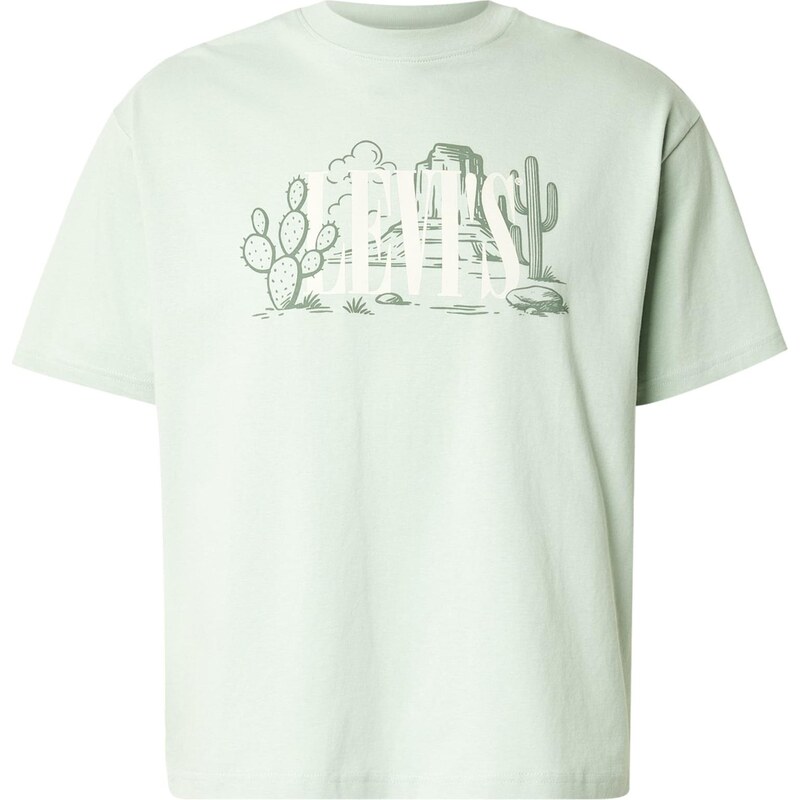 LEVIS  Tričko CACTUS olivová / pastelově zelená / světle zelená
